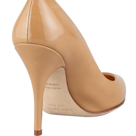 NWT Kate Spade New York® Canel New York Licorice Patent Pointed-toe Pumps - Picture 12 of 12